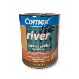 RIVER TINTA ACEITE CAOBA COMERCIAL 19 LITROS