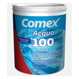 ACQUA 100 FAST ACRILICA BTE BCO 4 LITROS