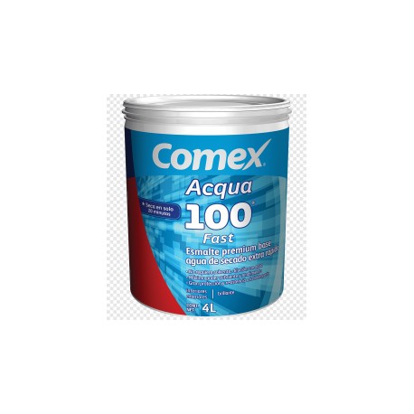 ACQUA 100 FAST ACRILICA BTE V4 4 LITROS