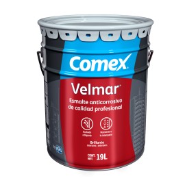 VELMAR ROJO OXIDO 19 LITROS