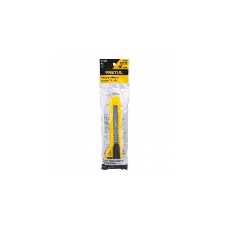 CUTTER NAVAJA RETRACTIL PRETUL CUT-6PB