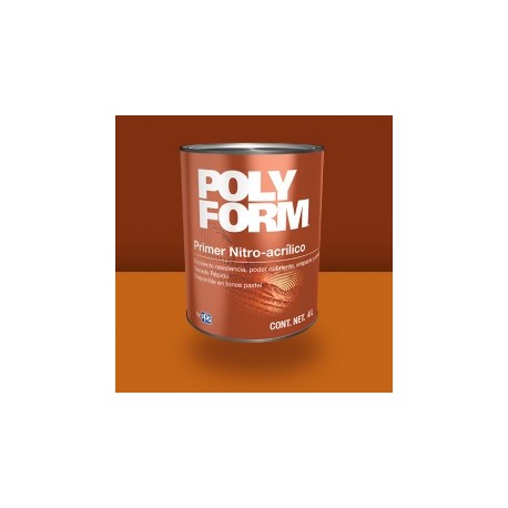 POLYFORM PRIMER NITRO- ACRILICO CHOCO 19 LITROS