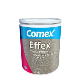EFFEX METAL PLATA 4 LITROS