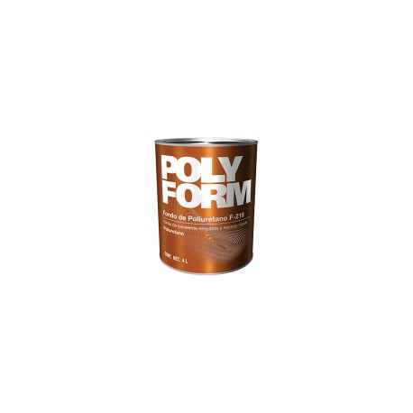 POLYFORM FONDO PU F-218 TRANSP 19 LITROS