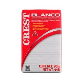 ADHESIVO CREST BLANCO 20 KG ---SC /CREST