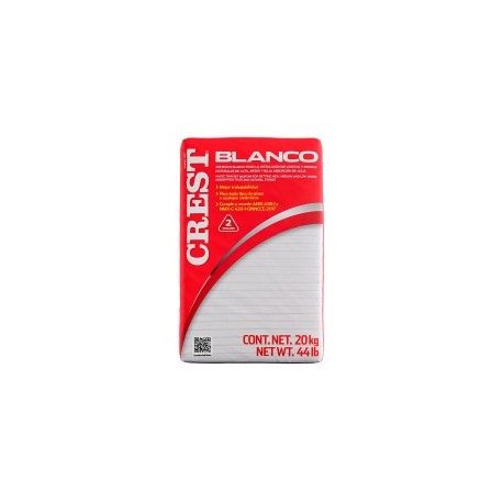 ADHESIVO CREST BLANCO 20 KG ---SC /CREST