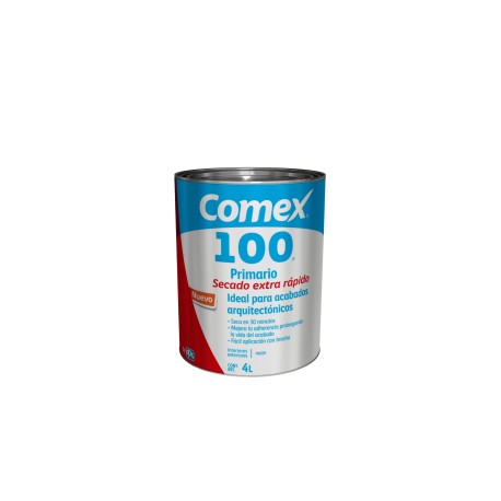 COMEX 100 PRIM SECADO EXT RAPID BCO 4 LITROS