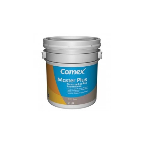 MASTER PLUS PINT VIN ACRIL MATE BCO 19 LITROS