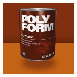 POLYFORM LACA NITRO NEGRA 19 LITROS
