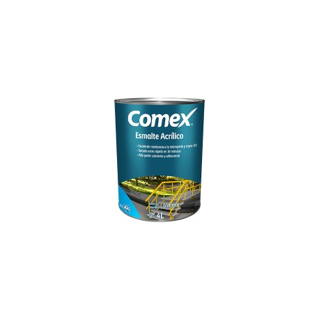 COMEX ESM ACR AMARILLO CROMO 4 LITROS