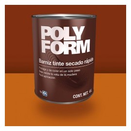 POLYFORM BNZ TINTE CAOBA SEC RAP 19 LITROS