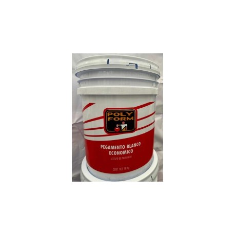POLYFORM PEGAMENTO BLANCO ECONOMICO 19 LITROS