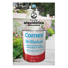 BRILLOLUX ROJO QUEMADO 4 LITROS