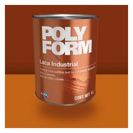 POLYFORM LACA INDUSTRIAL NEGRO 4 LITROS