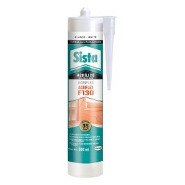 SELLADOR ACRIFLEX SILICONIZADO BLANCO F130 300 ML ---1785777 /SISTA