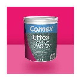 EFFEX TEXTIL SATIN PLATA 4 LITROS