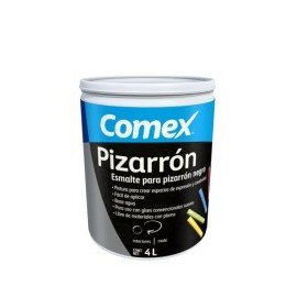 COMEX PINTURA PARA PIZARRON NEGRO 4 LITROS