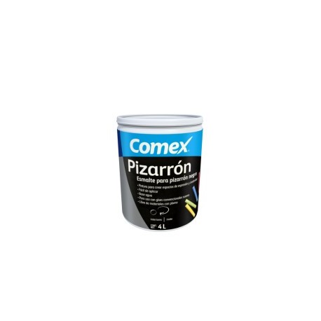 COMEX PINTURA PARA PIZARRON NEGRO 4 LITROS